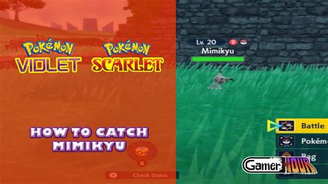 Pokemon Scarlet & Violet: How To Catch Mimikyu - GamerHour