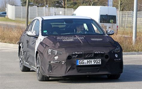 Hp Hyundai I N Fastback Makes Spyshots Debut Autoevolution