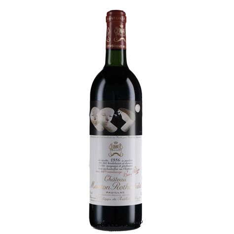 Pauillac 1er Grand Cru Classé Château Mouton Rothschild 1986