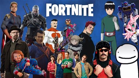 New Fortnite Collab Survey Update Tv Series Anime Movies