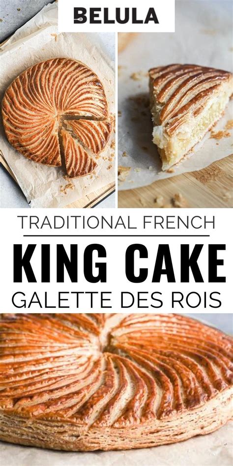 Traditional French King Cake Galette Des Rois Recipe King Cake