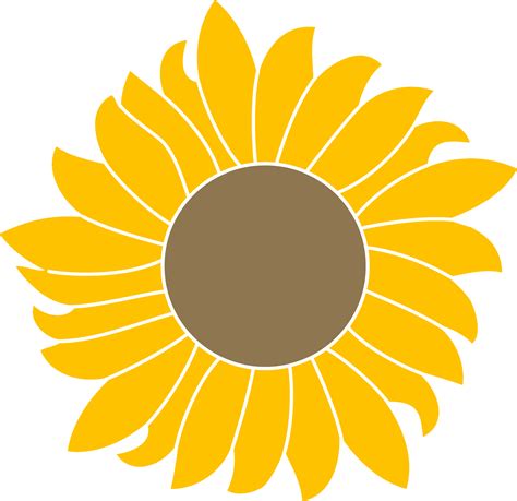 Free Svg Sunflower Logo Svg 9590 File For Diy T Shirt Mug Decoration