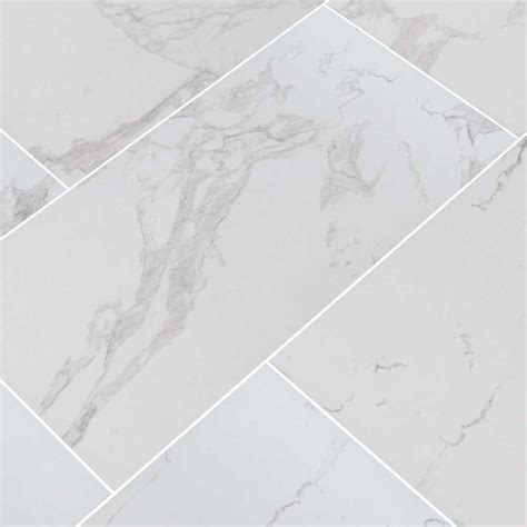 Praia Carrara 24x48 Polished Porcelain Tile