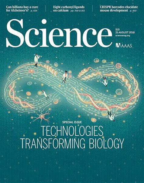 Cover And Intro Illustrations For Science Magazines Special Issue