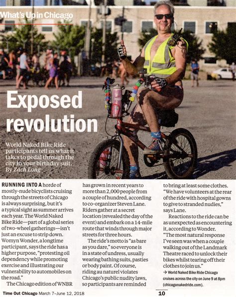 World Naked Bike Ride Chicago