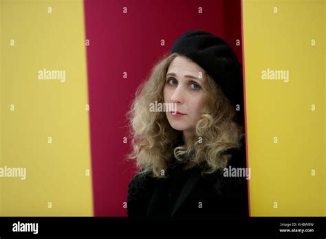 Maria Alyokhina Of Pussy Riot During A Photocall For The Saatchi