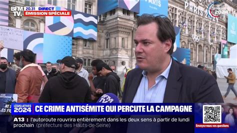 La France insoumise est un parti antisémite pour Benjamin Cymerman