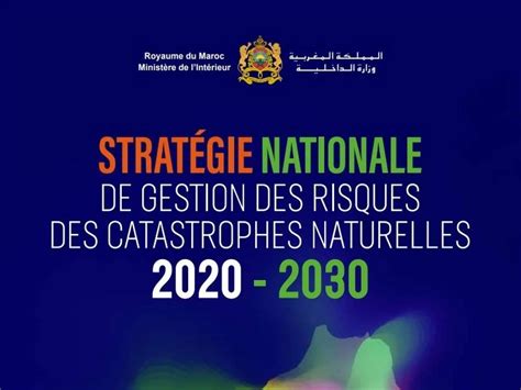 Strat Gie Nationale De Gestion Des Risques Des Catastrofes Naturelles