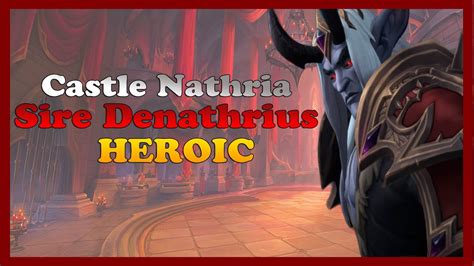 Sire Denathrius Heroic Elemental Shaman Pov Castle Nathria Wow