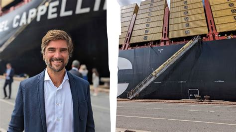 Weltgr Tes Containerschiff Wird In Bremerhaven Getauft Weltumsegler