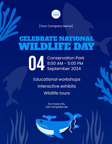 Free National Wildlife Day Activities Template - Edit Online & Download | Template.net