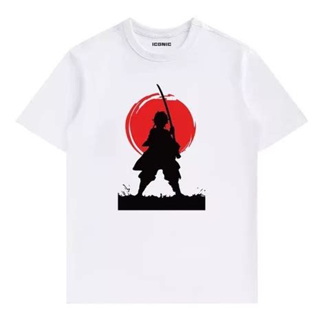 Remera Unisex Anime Demon Slayer Tanjiro Kamado Atardecer En Venta En