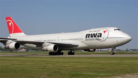 Boeing 747 200 Northwest Airlines Widebody Aircraft Parade