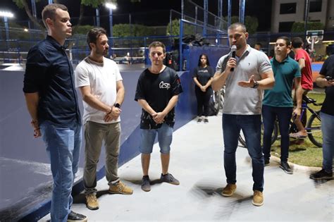 Pista de skate da Praça da Juventude é oficialmente inaugurada em Sorriso