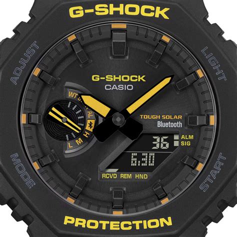 G-Shock Analog-Digital Watch Black Dial Black Resin Strap, 48.5mm