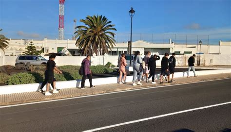 Lanzarote Impulsa Paseos Activos Y Saludables Para El Alumnado De