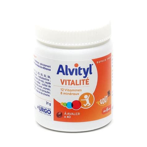 Alvityl Vitalité Comprimés Vitamines Dès 6 Ans Immunité