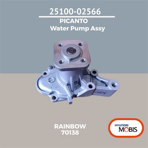 Water Pump Assy For KIA Picanto Mobis Original Part 25100 02566