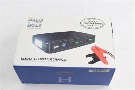 Halo Bolt Ultimate Portable Car Jump Starter And Charger | Property Room