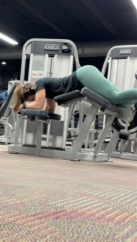 Hott Ass In Tight Green Leggings At The Gym Ass Forum