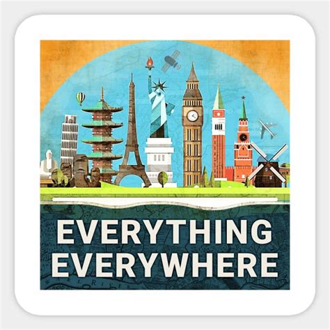 Everything Everywhere Logo - Podcast - Sticker | TeePublic