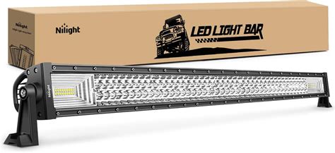 Nilight Led Light Bar W Triple Row Flood Mexico Ubuy