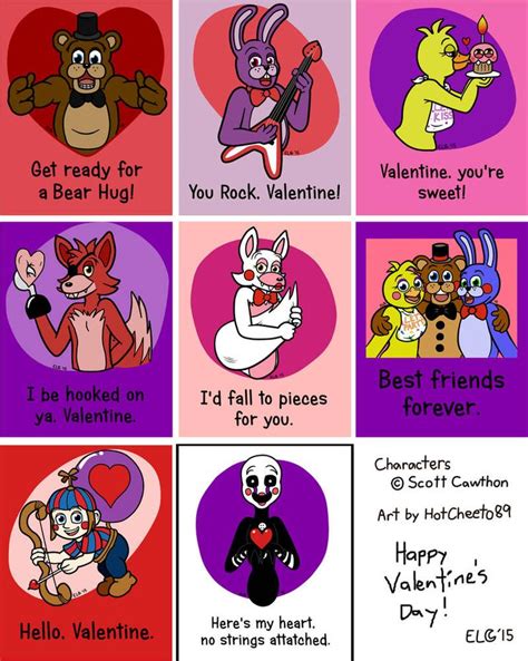 My Fnaf Valentine Collection By Hotcheeto Fnaf Crafts Fnaf Happy