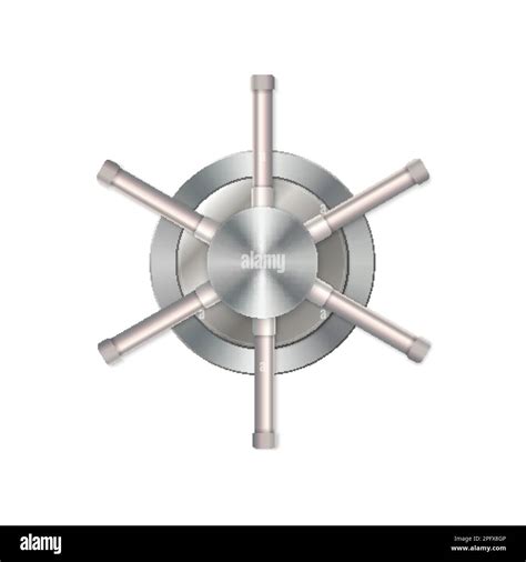 Safe Handle Wheel Vault Door Unlock Stock Vector Image Art Alamy