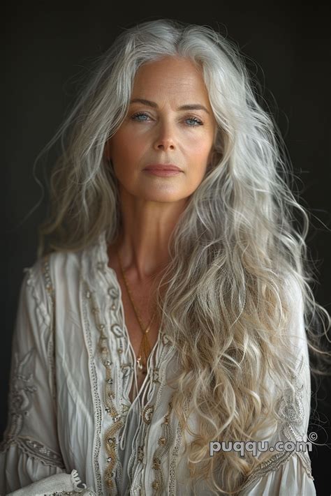 Gray Hair Color Guide Tips For Styling Gray Hair Puqqu In 2024 Long Silver Hair Long Gray