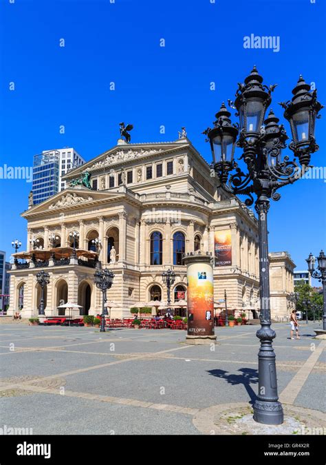 Frankfurt Alte Oper The Old Opera Concert Hall Former Opera House On