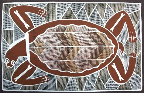 Aboriginal Turtle Art Japingka Aboriginal Art Gallery