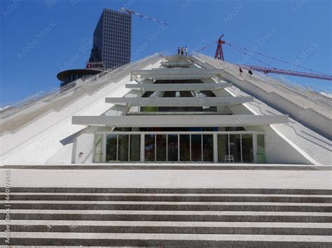 The Pyramid Of Tirana Former Museum Dedicated To Dictator Enver Hoxha