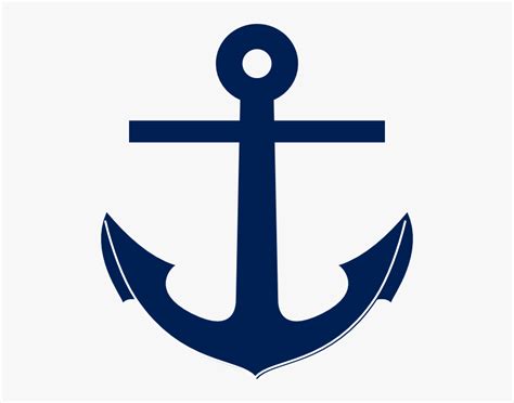 Navy Png - Small - Navy Blue Anchor Clipart, Transparent Png ...