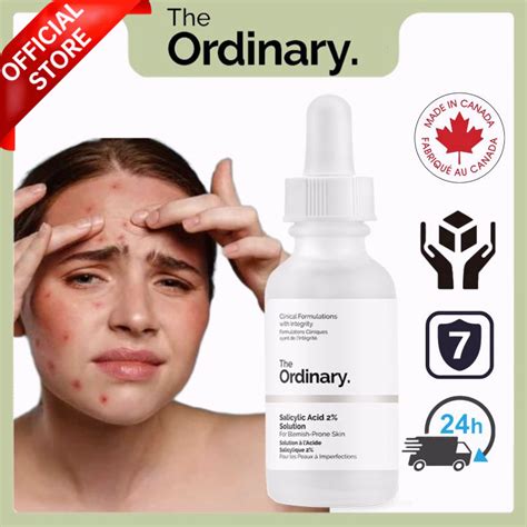 The Ordinary Clogged Pores Salicylic Acid 2 Solution Acne Remover