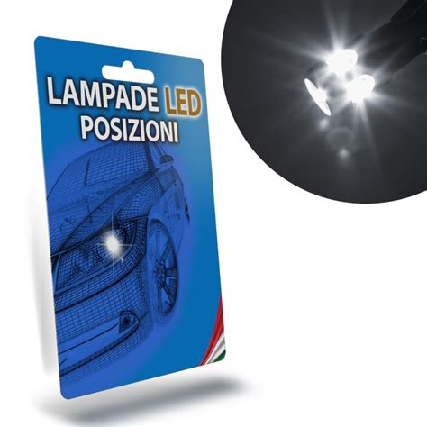 Lampade Luci Led Posizioni E Diurne Fiat Punto Mk Bianca K Canbus