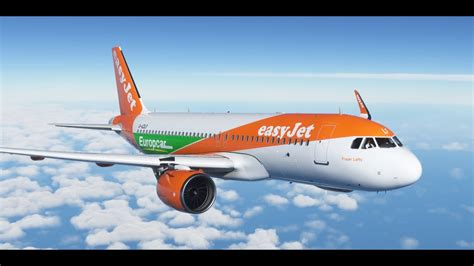 London Gatwick Faro Full Flight A320neo EasyJet MSFS A32NX