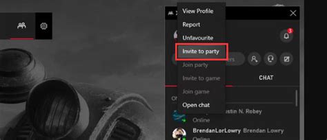 How To Start Xbox Live Party On Windows 10 Via Xbox Game Bar