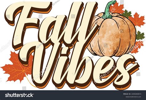 Happy Pumpkin Fall Vector Bundle Design Stock Vector (Royalty Free ...