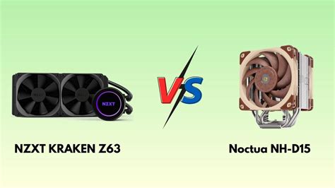 NZXT Kraken Z63 Vs. Noctua NH-D15: Tested Comparisons [2024]