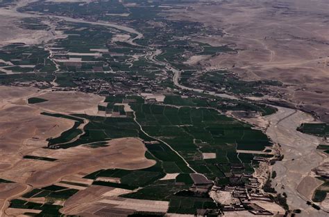 Helmand Blog Afghanistan PICTURE Of The Day Helmand From The Air