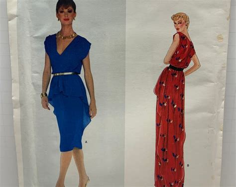 Vogue Evening Wraps Sewing Pattern Elizabeth Gillet Nyc Designer