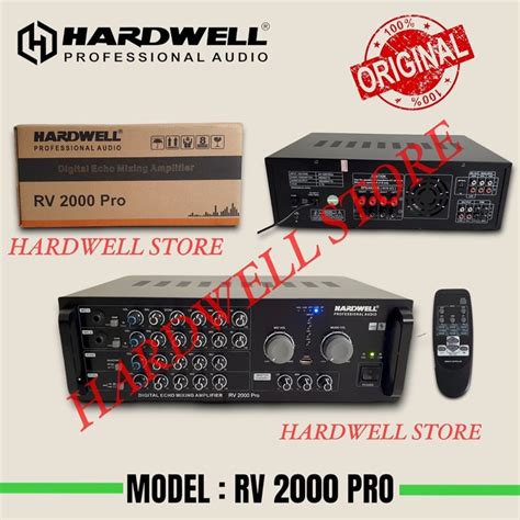 Jual Power Amplifier Hardwell Rv Pro Original Amplifier Karaoke