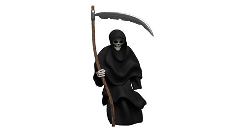 3d Grim Reaper Chibi Turbosquid 2138679