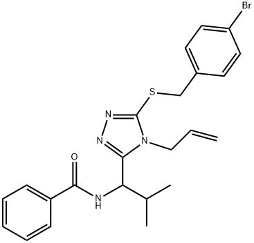 N Bromobenzyl Sulfanyl Prop En Yl H Triazol