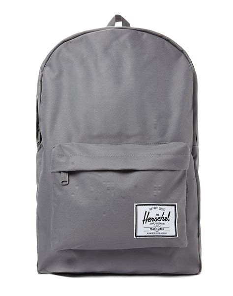 Herschel Supply Co Classic Backpack Grey In Gray For Men Lyst