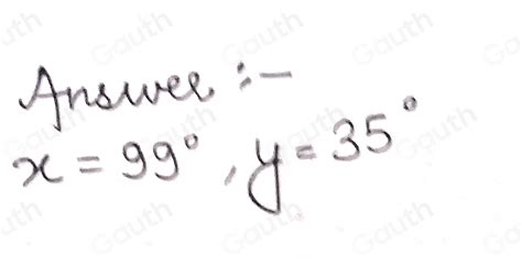 Solved In The Figure Below K N Find The Values Of X And Y X [] Y [geometry]