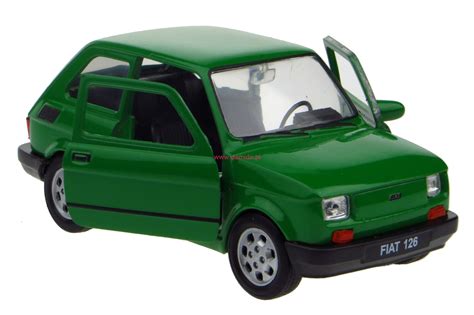 Fiat P Model Metalowy Welly Zielony Sklep Z Zabawkami