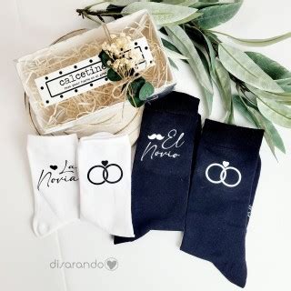 Calcetines Los Novios Calcetin Personalizado Para Los Novios De Boda