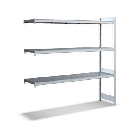 BiGDUG 350kg Longspan Shelving Extension with Steel Levels