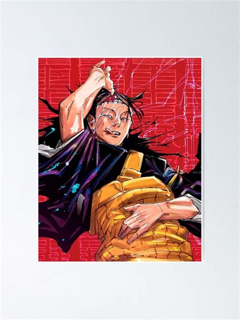 "Suguru Geto Manga Cover | Jujutsu Kaisen" Poster by AoiDoi | Redbubble